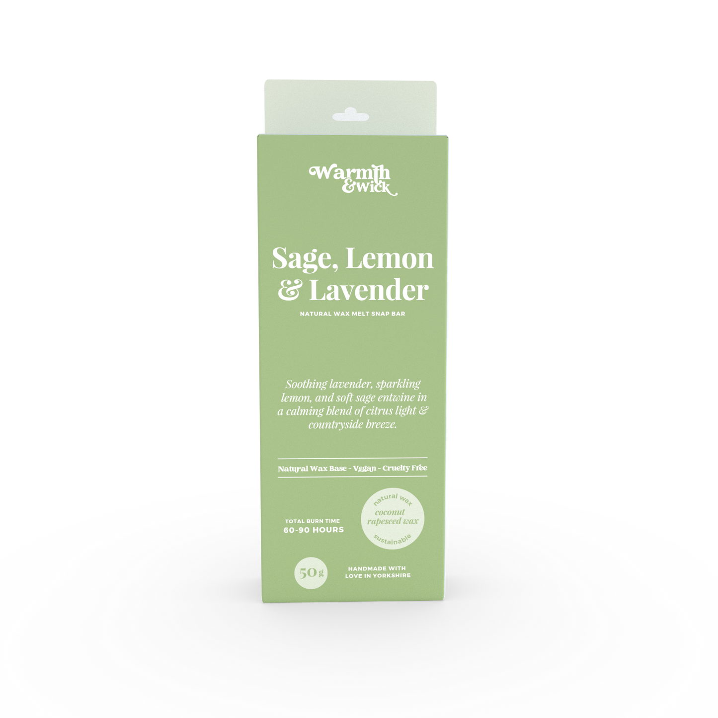 Sage, Lemon & Lavender • Wax Melt Snap Bar