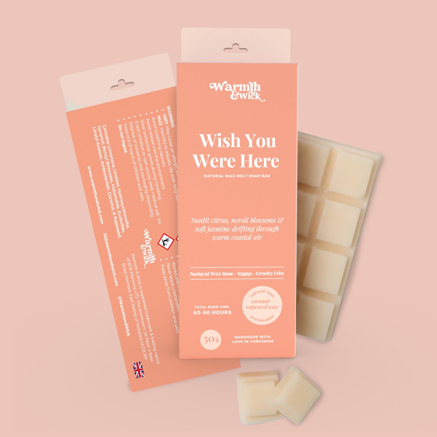 Wish You Were Here • Wax Melt Snap Bar