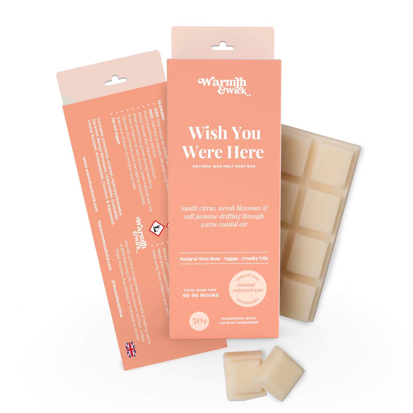 Wish You Were Here • Wax Melt Snap Bar
